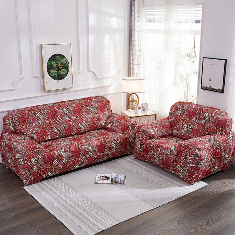 1/2/3/4 Seter Elastisk Stretch Sofa Lenestoltrekk Sliptrekk Bohemian Pattern All-inclusive Sofatrekk