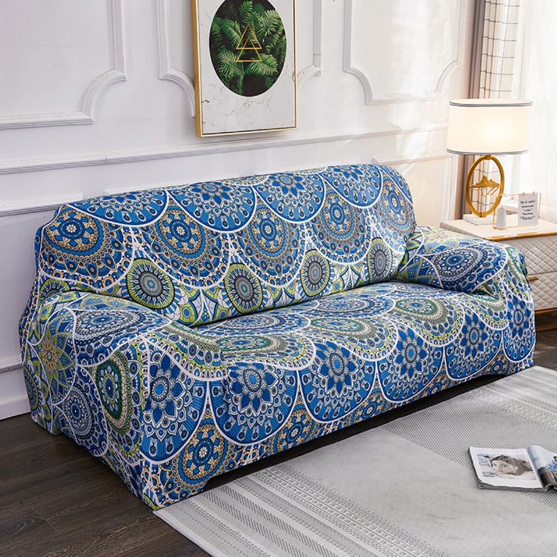 1/2/3/4 Seter Elastisk Stretch Sofa Lenestoltrekk Sliptrekk Bohemian Pattern All-inclusive Sofatrekk