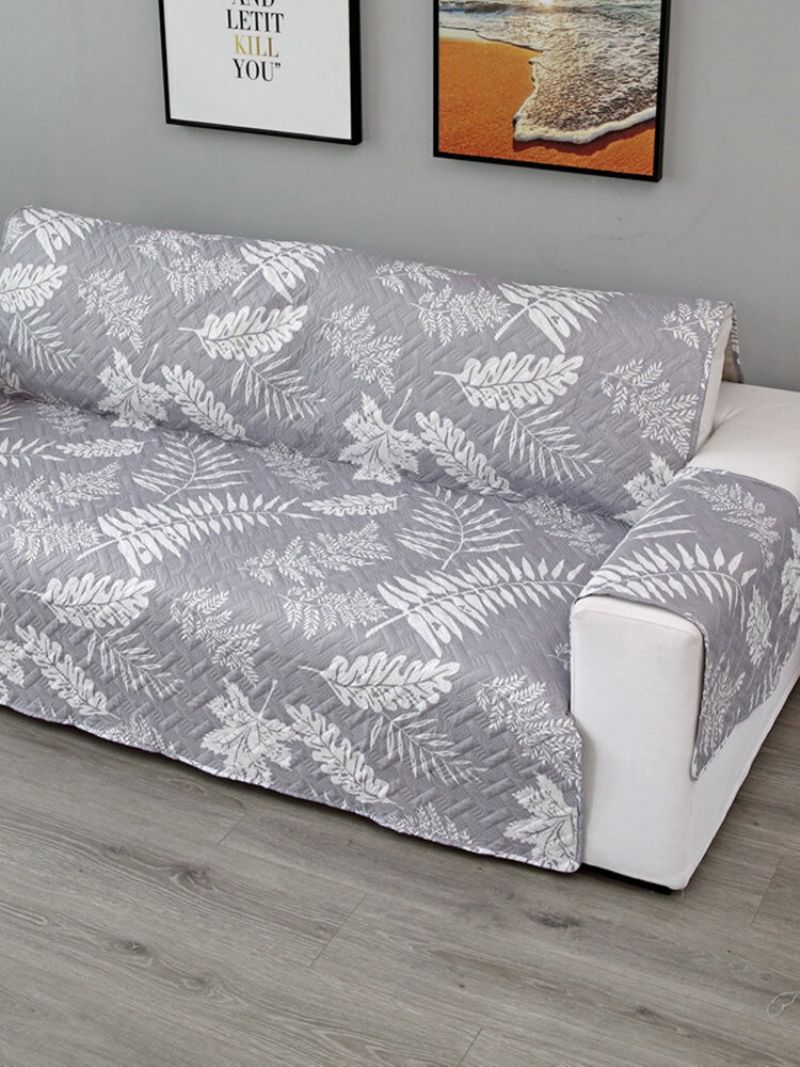 1/2/3 Sete Universal Quilted Sofa Cover Møbelbeskytter Mat Stoltrekk