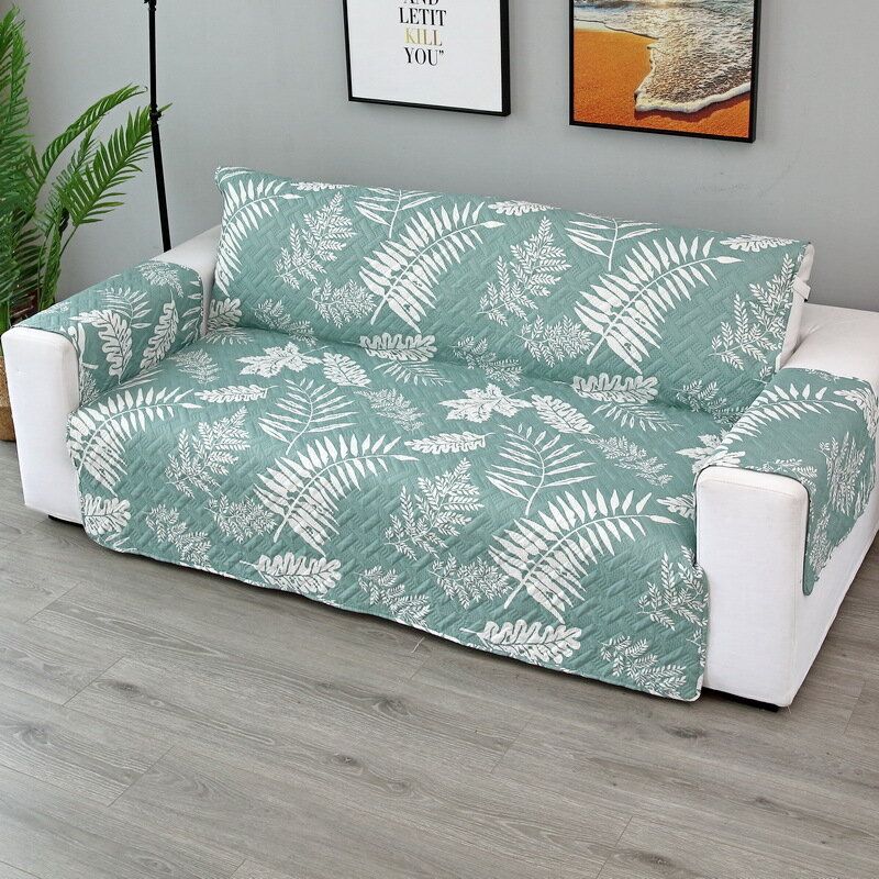 1/2/3 Sete Universal Quilted Sofa Cover Møbelbeskytter Mat Stoltrekk