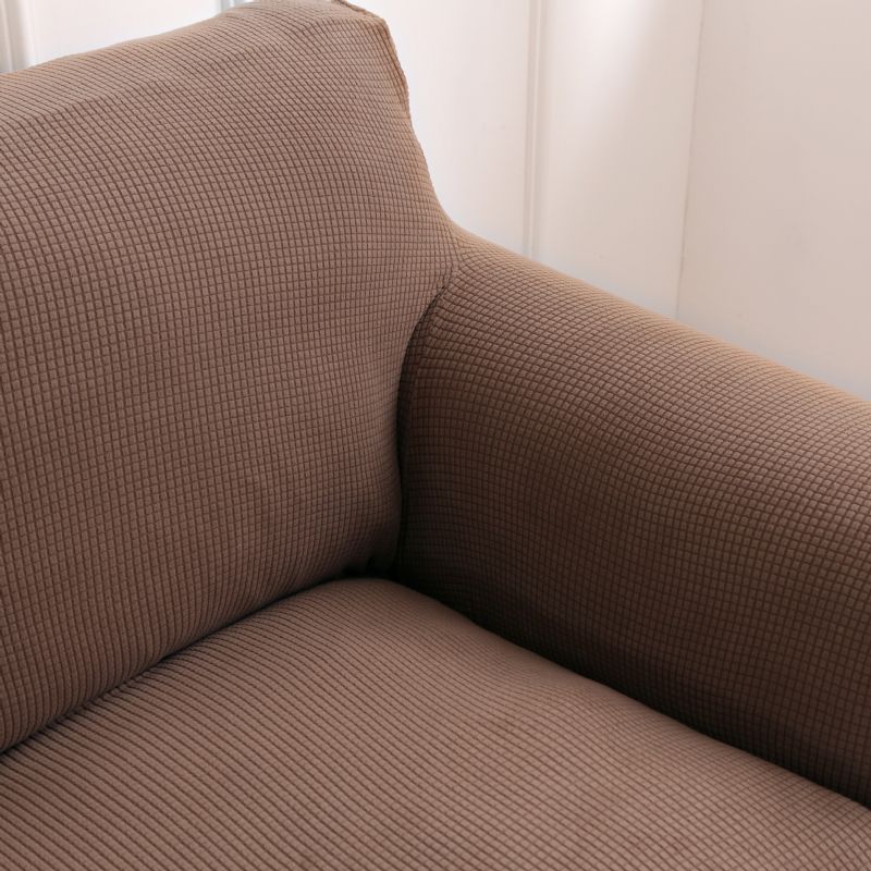 1/2/3 Seter Elastisk Universal Sofatrekk Strikket Thicken Stretch Slipcovers For Stue Lenestoltrekk