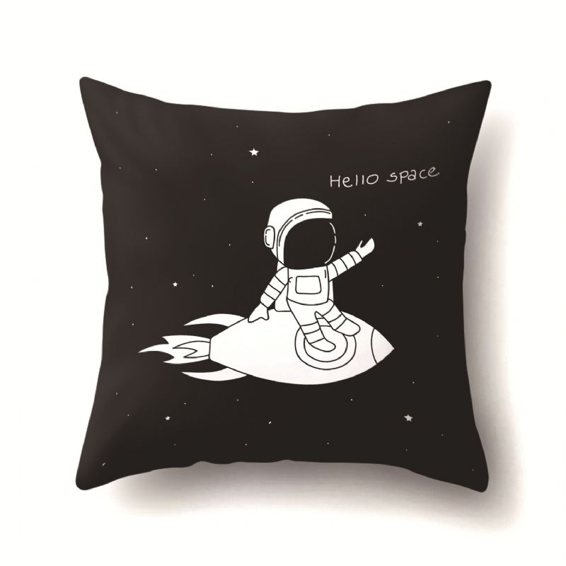 1 Stk Astronaut Creative Putetrekk Trykt Sofa