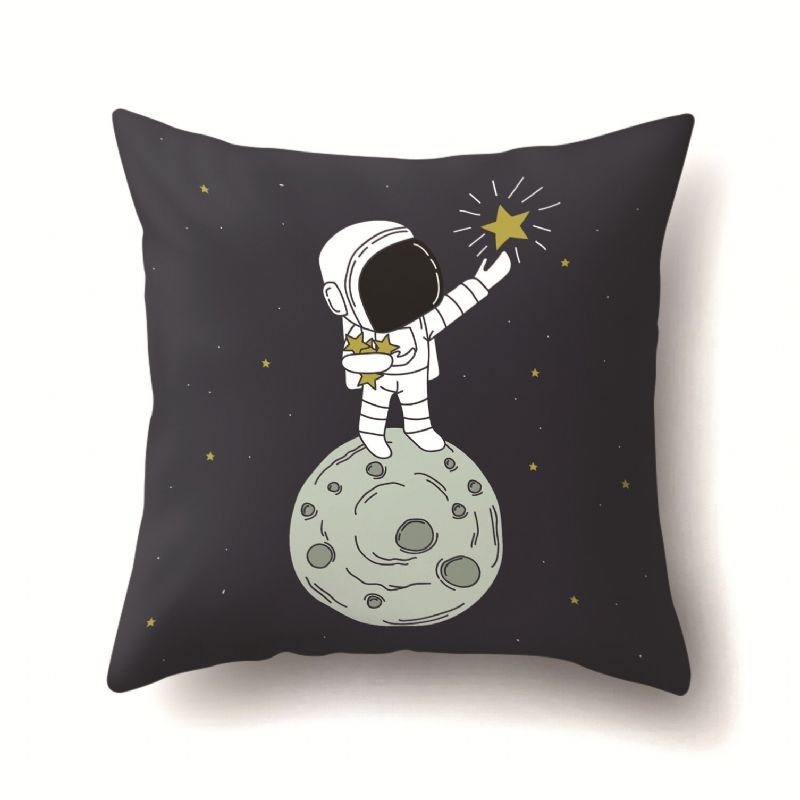 1 Stk Astronaut Creative Putetrekk Trykt Sofa