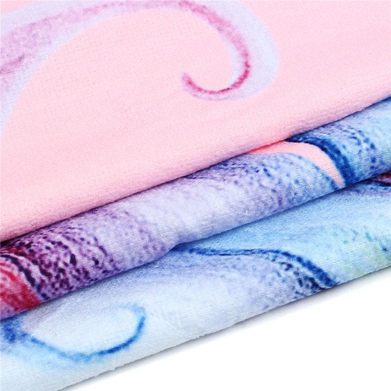 150 cm Unicorn Beach Throw Dusk Håndkle Hippie Rund Billedteppe Teppe Sengeteppe