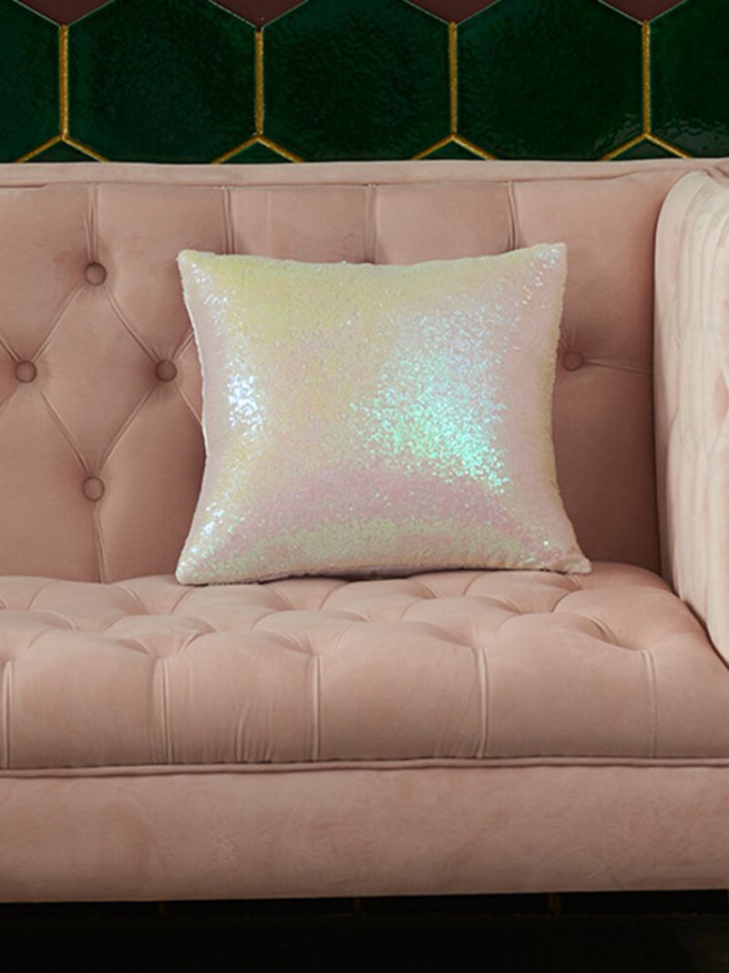 1pc Christmas Sequined Pute Putetrekk Uten Core Hjemmesofa Puteputer