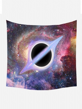 3d Universe Black Hole Galaxy Utskrift Tapet Vegghengende Home Stue Art Decor