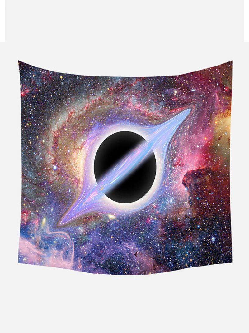 3d Universe Black Hole Galaxy Utskrift Tapet Vegghengende Home Stue Art Decor