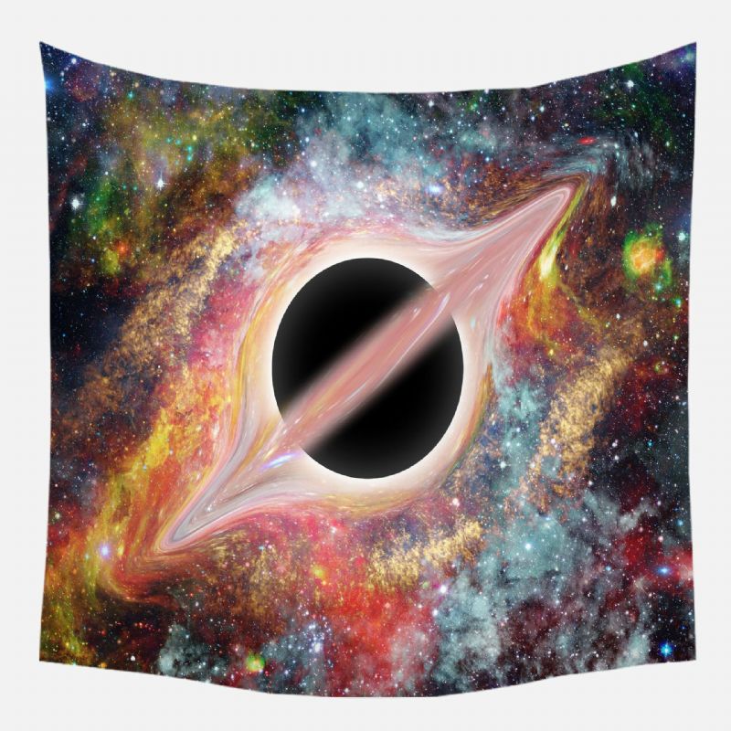 3d Universe Black Hole Galaxy Utskrift Tapet Vegghengende Home Stue Art Decor