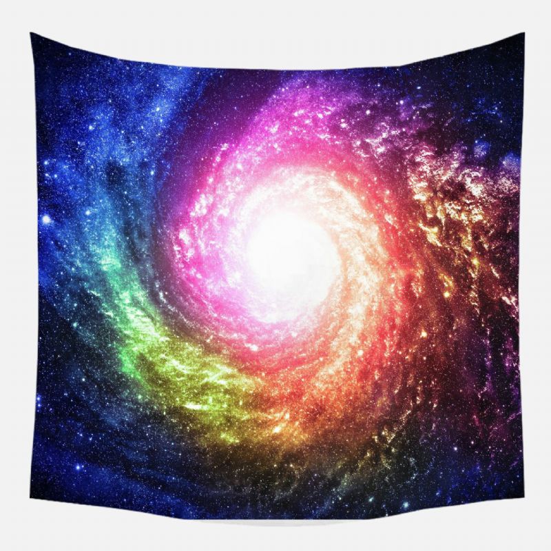 3d Universe Black Hole Galaxy Utskrift Tapet Vegghengende Home Stue Art Decor