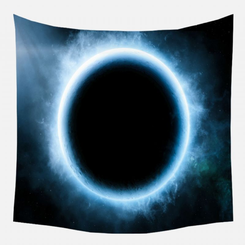 3d Universe Black Hole Galaxy Utskrift Tapet Vegghengende Home Stue Art Decor