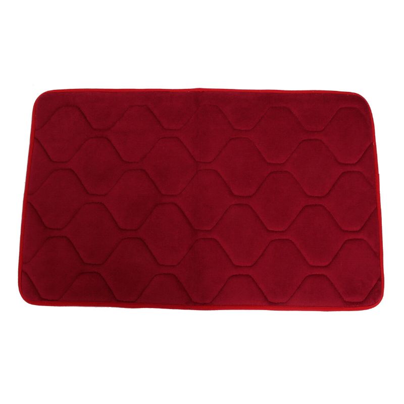 80x50 cm Absorberende Anti-slip Memory Foam Teppe Badedekken Coral Velvet Chronic Rebound Gulvmatte