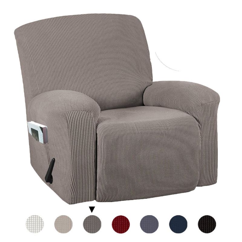 All-inclusive High Stretch Recliner Stoltrekk Vanntett Anti-skli Sofa Sliptrekk Vaskbar Møbelbeskytter 7 Farger