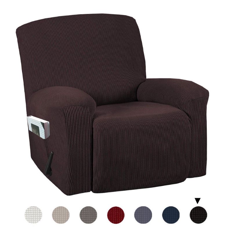 All-inclusive High Stretch Recliner Stoltrekk Vanntett Anti-skli Sofa Sliptrekk Vaskbar Møbelbeskytter 7 Farger