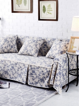 American Style Thicken Cotton Blend 1-4-seters Sofatrekk Sofa Sliptrekk Sofabeskytter Stoltrekk