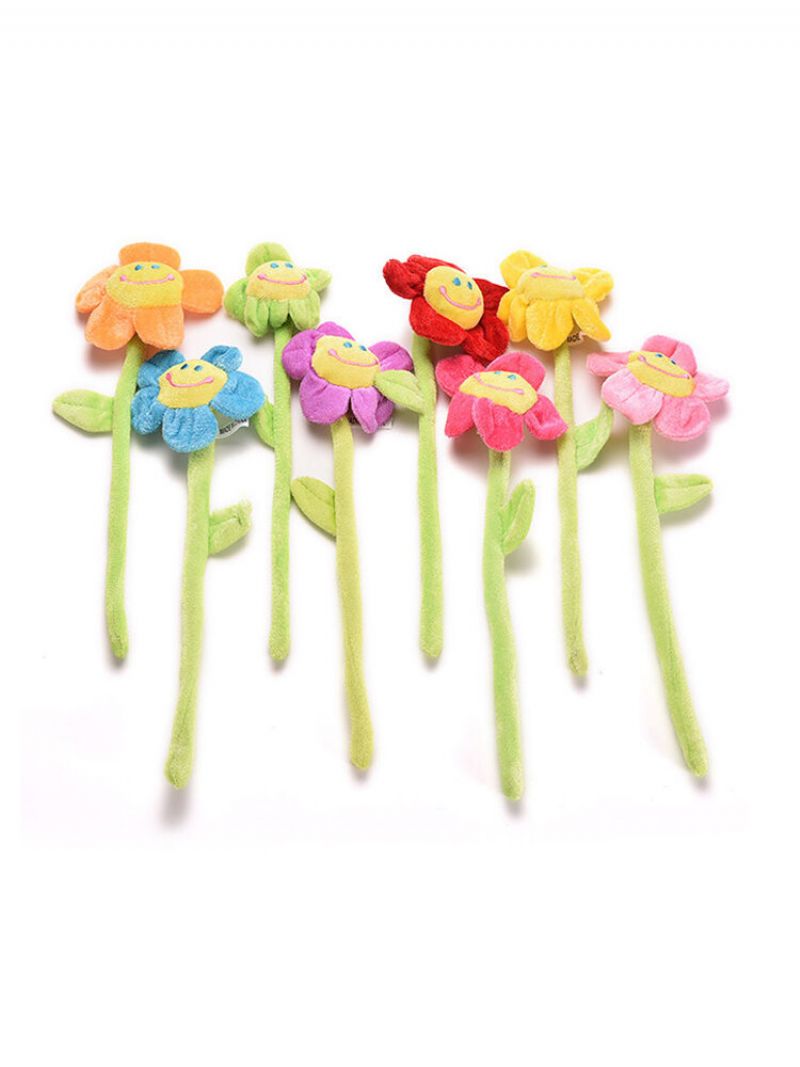 Hot Cartoon Flower Curtain Clasps Clip Spenne Fleksibel Solsikkedesign Tieback