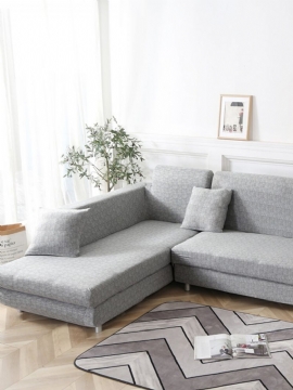 Kcasa 1/2/3/4 Setetrekk Elastisk Sofa Sofatrekk Lenestol Sliptrekk For Stue Kjøkken