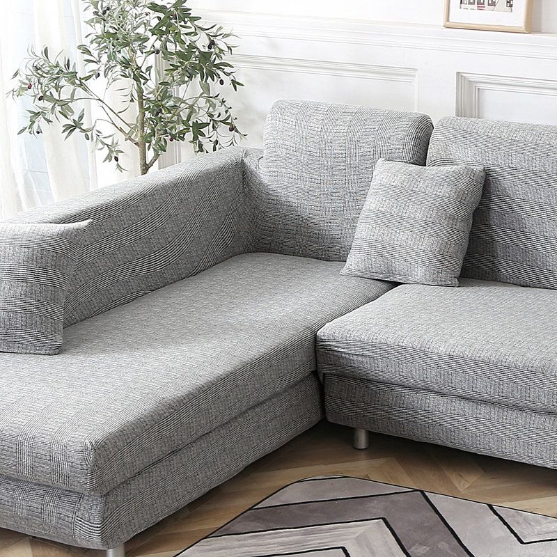 Kcasa 1/2/3/4 Setetrekk Elastisk Sofa Sofatrekk Lenestol Sliptrekk For Stue Kjøkken