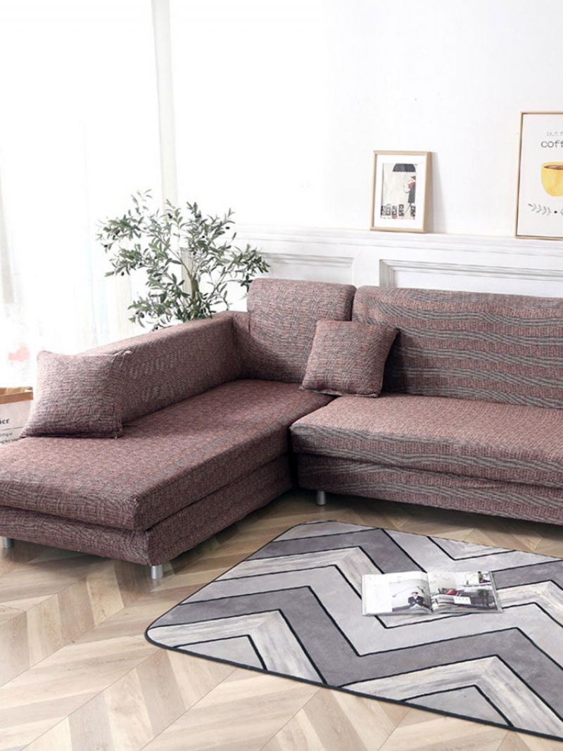 Kcasa 1/2/3/4 Setetrekk Elastisk Sofa Sofatrekk Lenestol Sliptrekk For Stuestoltrekk