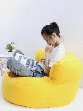 Lazy Sofa Bean Bag Cover Uten Fyllstoff Tatami Fritid Enkelt Kreativ Stue Balkong Soverom Chair