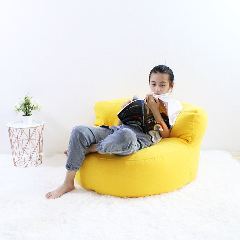 Lazy Sofa Bean Bag Cover Uten Fyllstoff Tatami Fritid Enkelt Kreativ Stue Balkong Soverom Chair