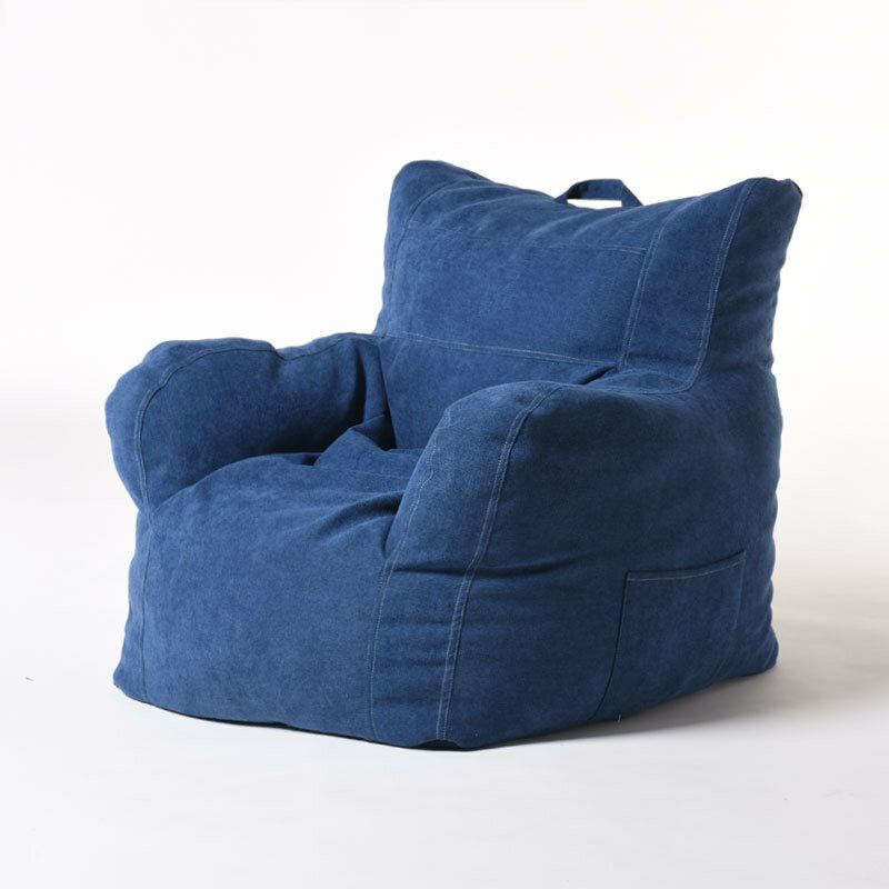 Lazy Sofa Bean Bag Enkeltroms Stol Stue Moderne Enkel