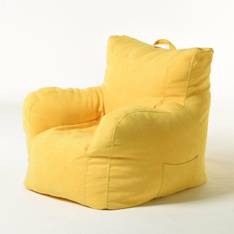 Lazy Sofa Bean Bag Enkeltroms Stol Stue Moderne Enkel