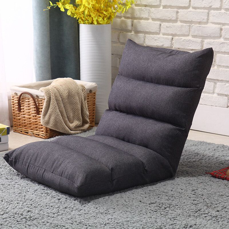 Lazy Sofa Tatami Seng Folding Tilbake Enkelt Soverom Liten Rom Balkong Nettstol