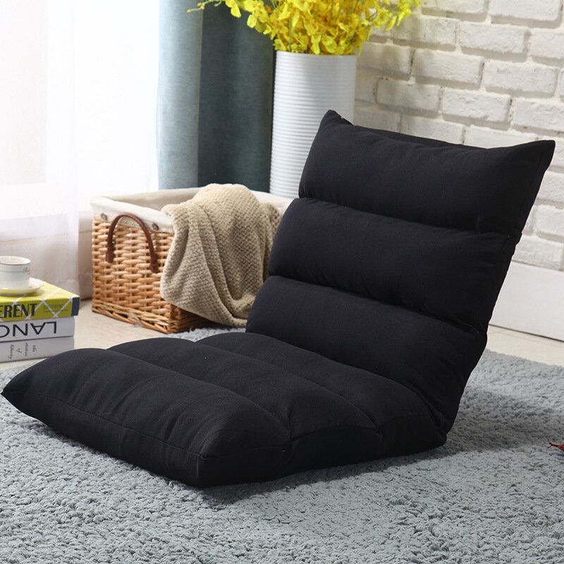 Lazy Sofa Tatami Seng Folding Tilbake Enkelt Soverom Liten Rom Balkong Nettstol