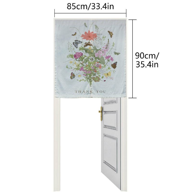 Plante Bakgrunn Gobeliner Cloth Gardin Room Art Decoration Delt Stykke