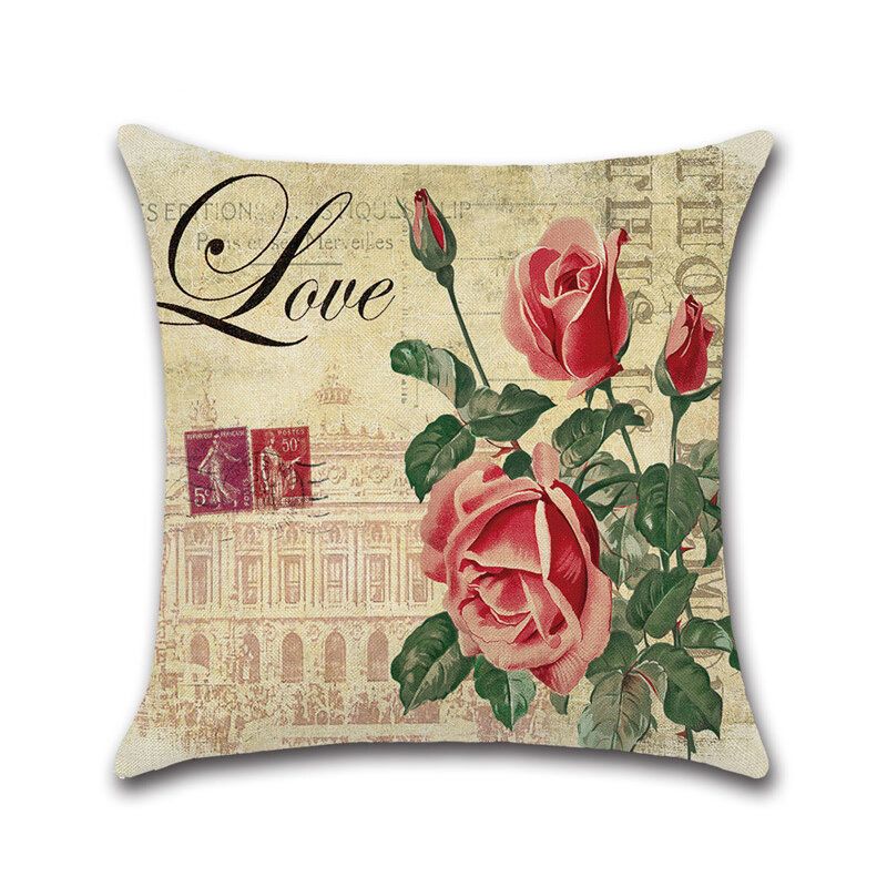 Rose Hug Putetrekk Mediterranean Nordic Style Bilputetrekk