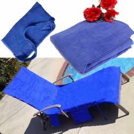 Solseng Mate Beach Towel For Holiday Garden Lounge Med Lommer