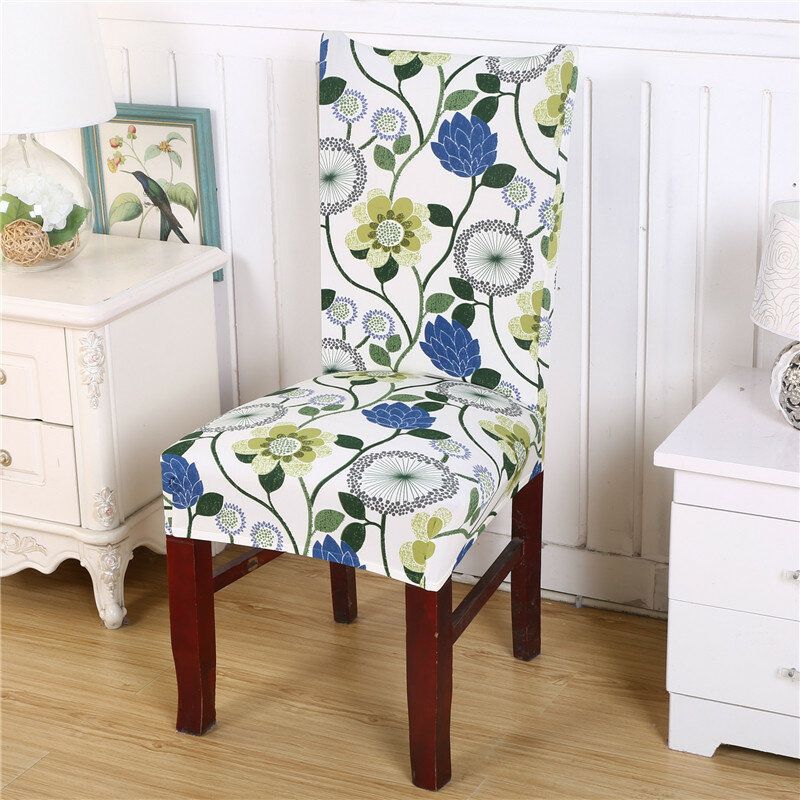 Stretched Flower Contracted Moderne Stoltrekk Dekker Slipcover Romdekor