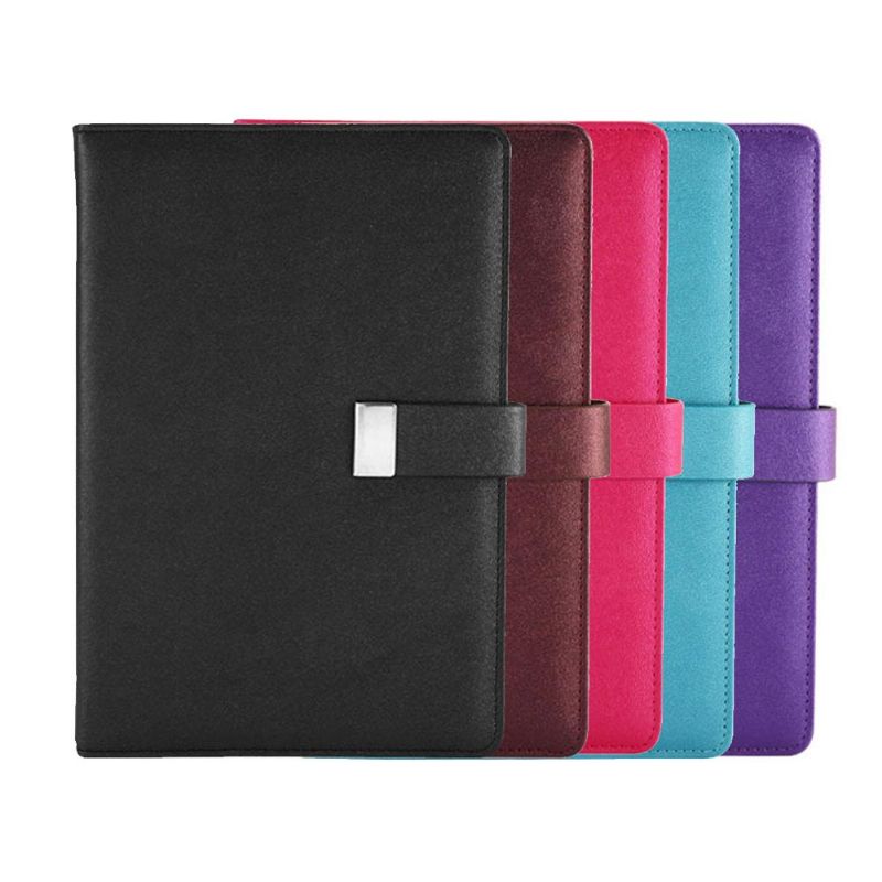 Business Pu Leather Notebook Journal Dagbok 22*15cm