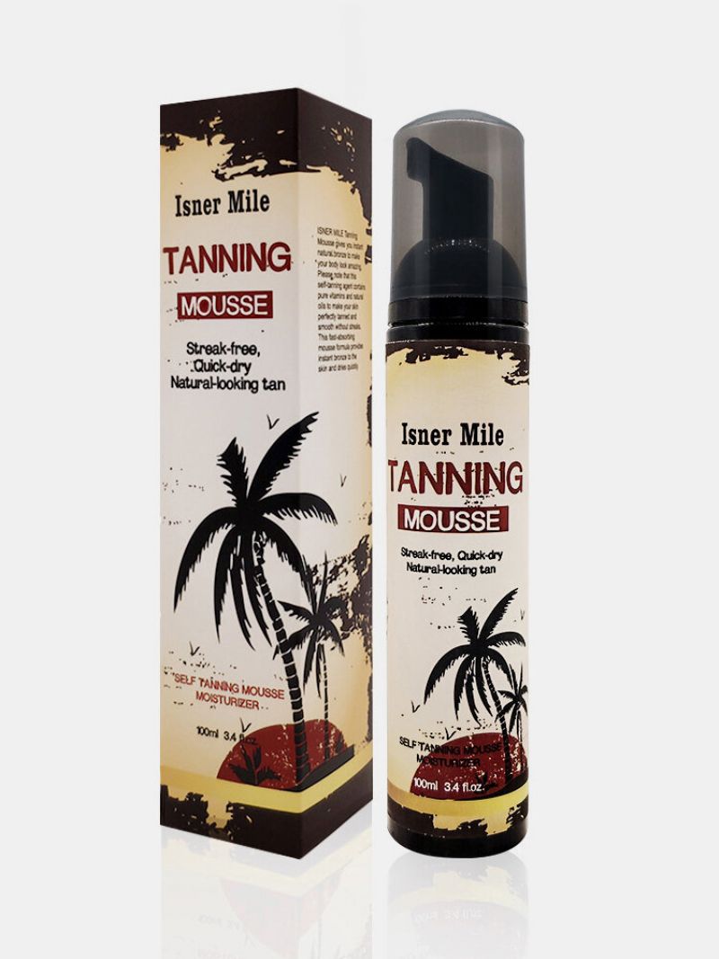 Body Self Tanners Cream Summer Wheat Color Strekfri Tanning Mousse For Bronzer