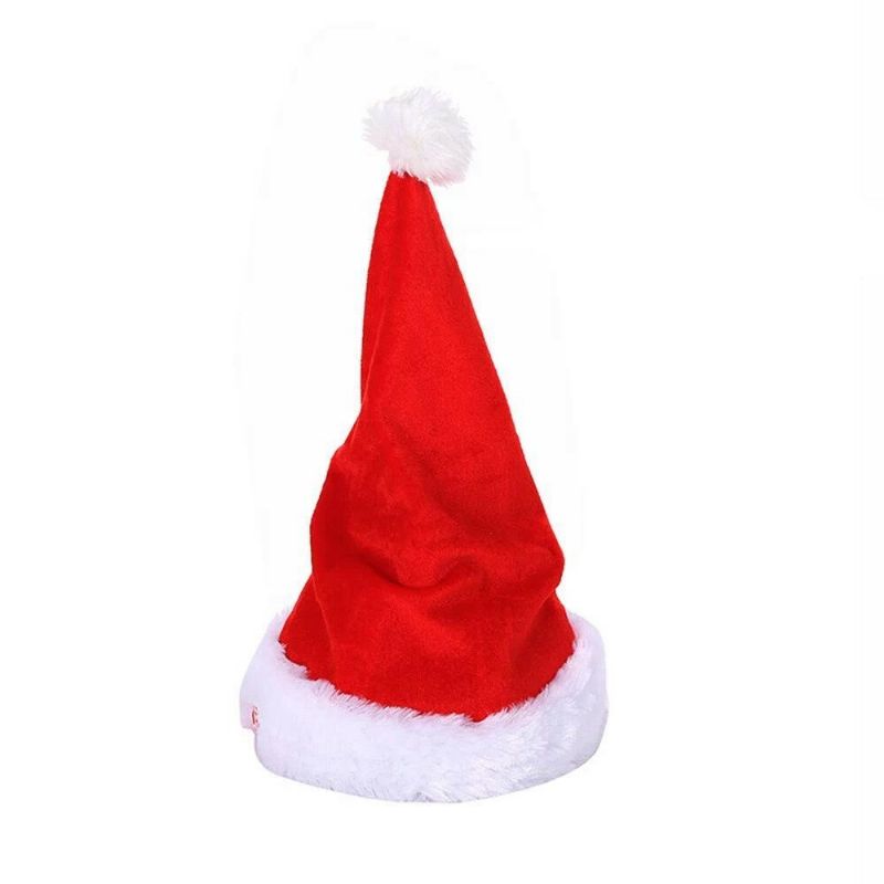 Creative Soft Electric Musical Christmas Hat Størrelse Justerbar Julenisselue Fra Xiaomi Youpin