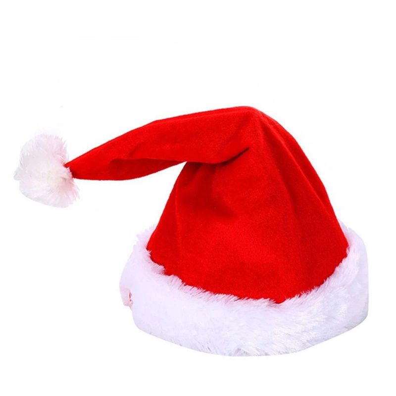 Creative Soft Electric Musical Christmas Hat Størrelse Justerbar Julenisselue Fra Xiaomi Youpin