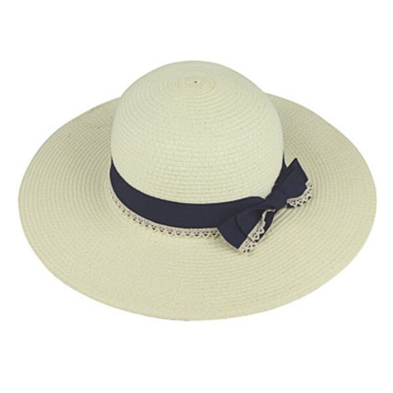 Dame Sommer Strand Bred Storbrem Solhatt Visir Cap