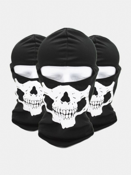 Halloween Outdoor Cs Head Cover Skull Pattern Mask