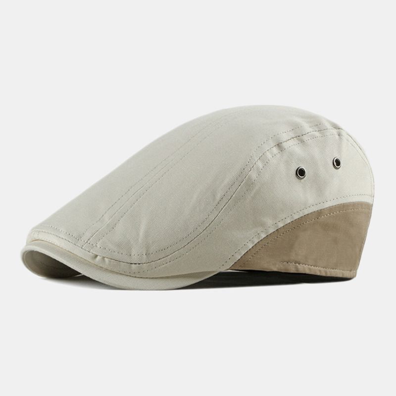 Herre Beret Caps Casual Outdoor Visir Forward Hat