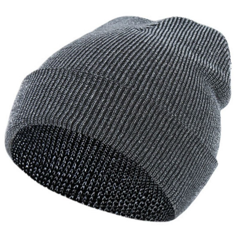 Kvinner Menn Vinter Star Strikke Ski Lue Utendørs Varm Retro Cuffed Akryl Beanie Lue