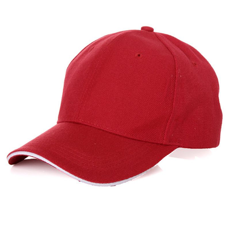 Menn Dame Justerbar Outdoor Sport Hat Baseball Golf Tennis Vandring Ball Cap