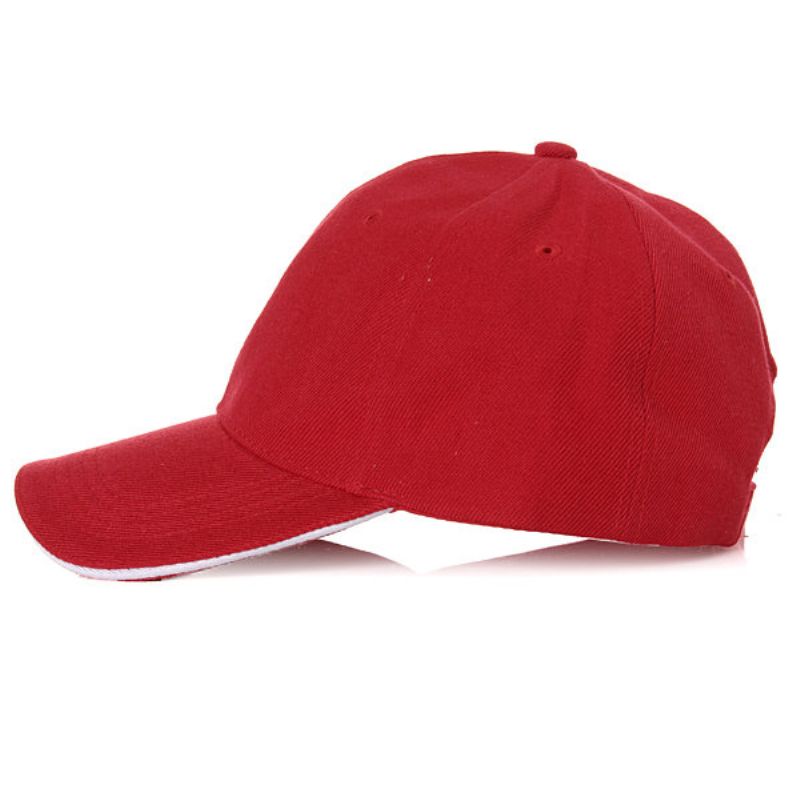 Menn Dame Justerbar Outdoor Sport Hat Baseball Golf Tennis Vandring Ball Cap