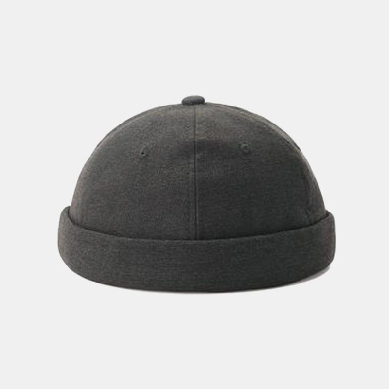 Skull Caps Kvinne Mote Bokstaver Brodert Brimless Hats