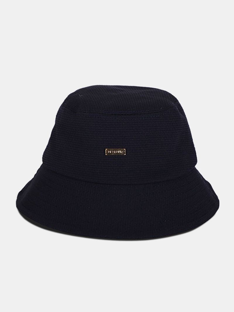 Unisex Polyester Bomull Utendørs Casual Solhatt Solkrem Anti-uv Bøttehatt