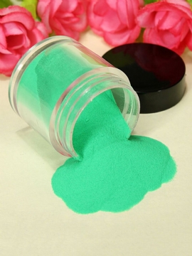 18 Farger Akryl Uv Powder Dust Glitter Polish Nail Art Sett