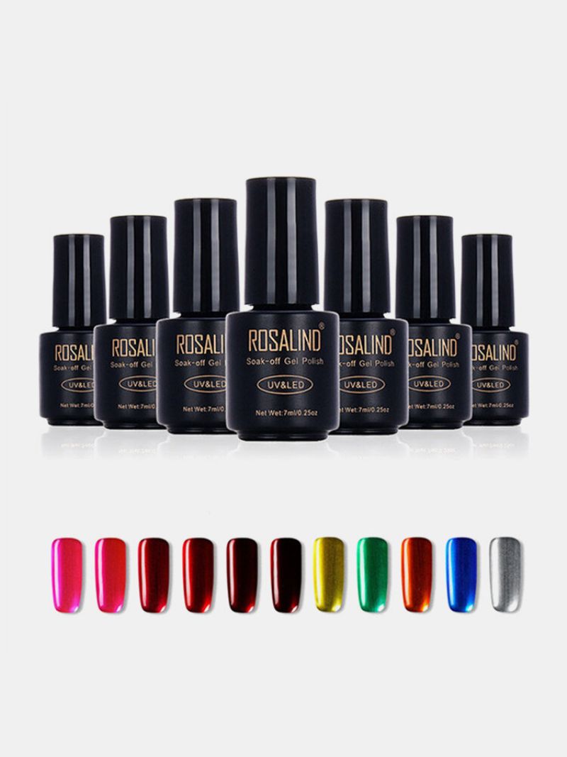 7ml Titanium Nail Gel Polish Soak Off Uv Gel Lakk