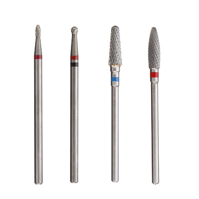 Carbide Nail Drill Bits File Cuticle Clean Burr For Salon Manikyr Pedikyr