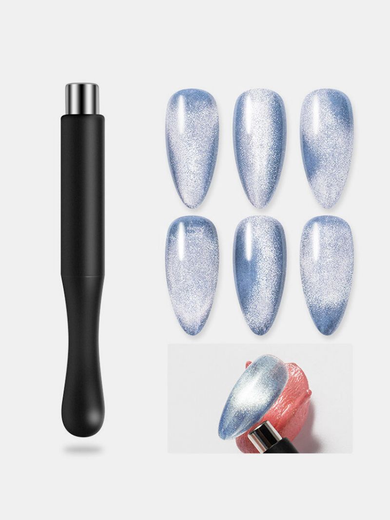 Cat Eye Magnet Spar Uv Gel Polish Spesial Myk Elastisk Fancy Sylindrisk Kraftig Nail Tool