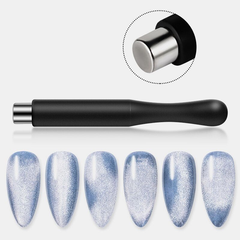 Cat Eye Magnet Spar Uv Gel Polish Spesial Myk Elastisk Fancy Sylindrisk Kraftig Nail Tool