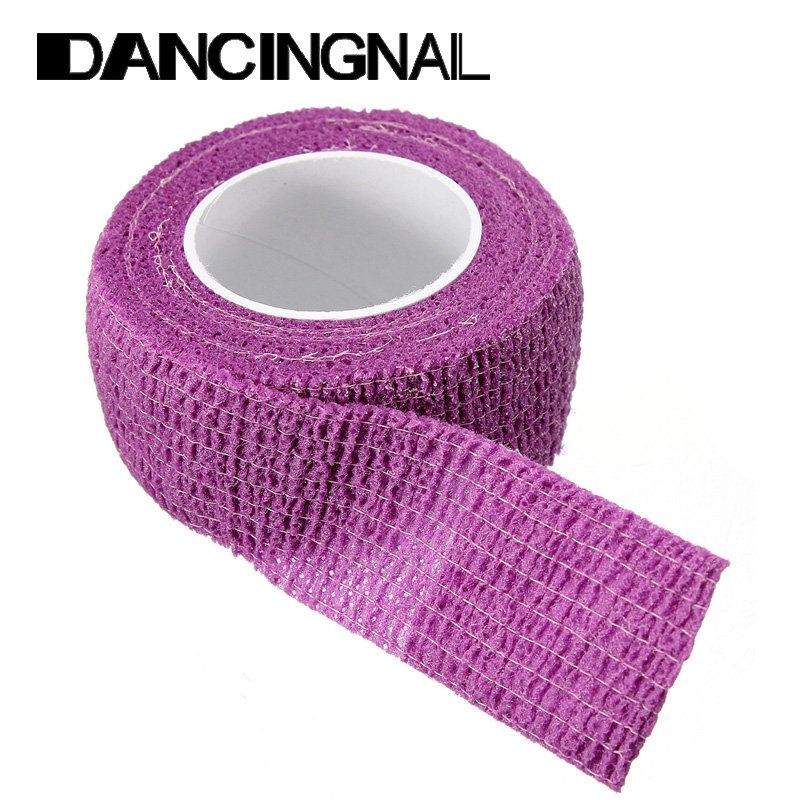 Dancingneil Flex Finger Bandasje Strip Nail Art Manikyr Beskyttende Tape Roll